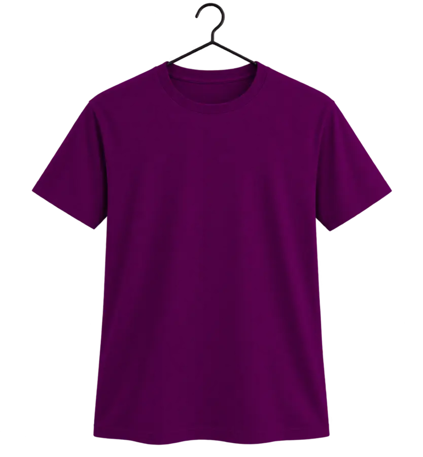 Camiseta Roxo para personalização