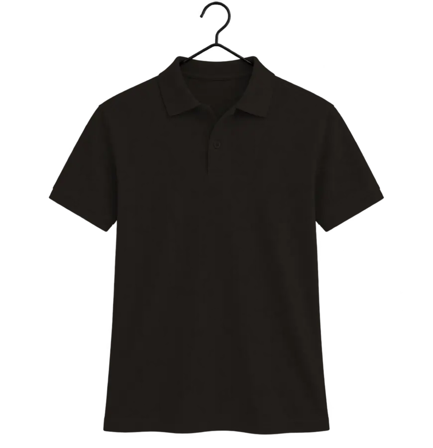Camisa polo Preto intenso para personalização