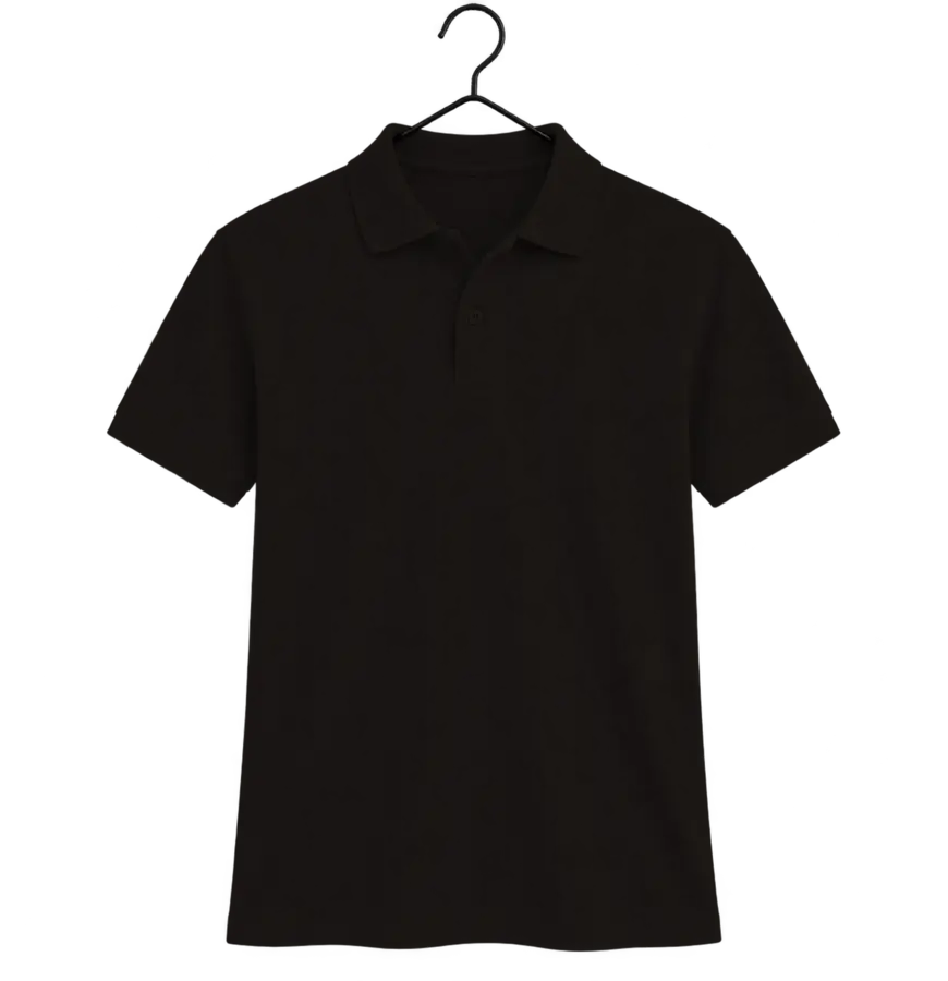 Camisa polo Preto para personalização